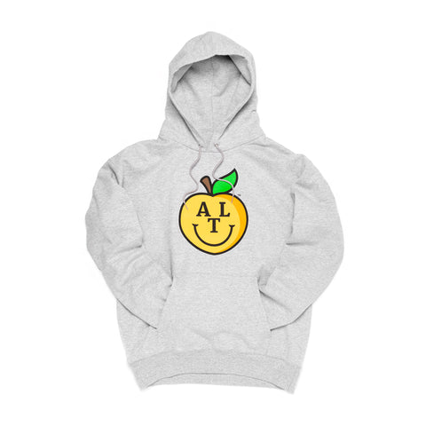 Peach Smiley Face Hoodie